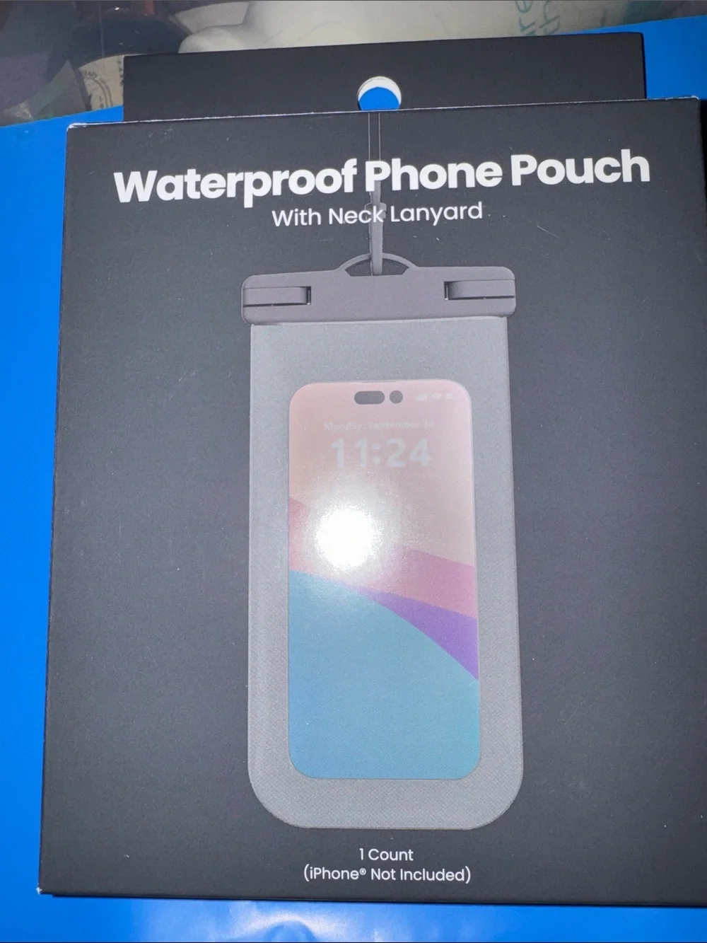 Waterproof Phone Pouch with Neck Lanyard